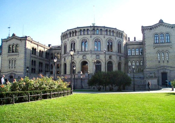 Oslo : le parlement norvégien.