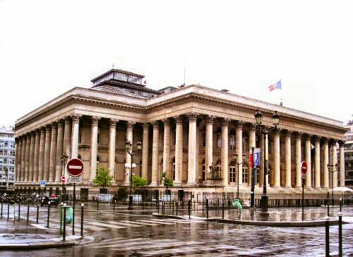 Palais Brongniart, à Paris.