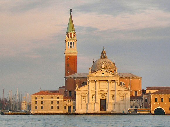 Palladio : l'église san Giorgio Maggiore, à Venise.