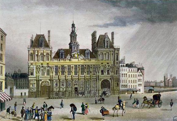 Ancien Hôtel de Ville de Paris.