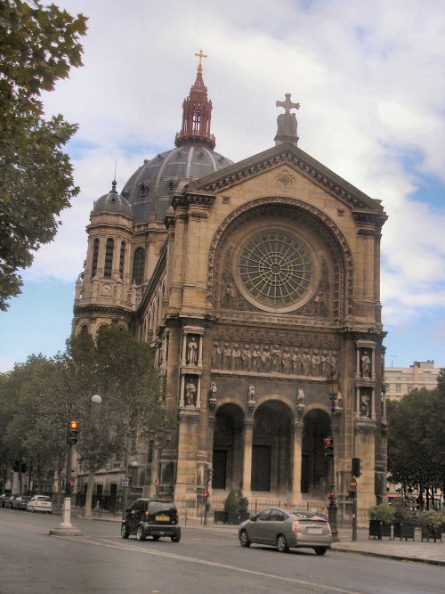 Paris : glise Saint-Augustin.