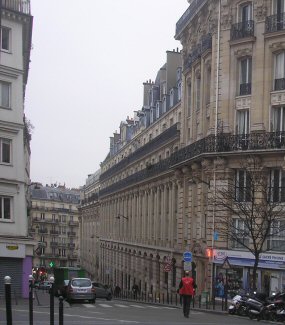 Paris : la rue Christiani