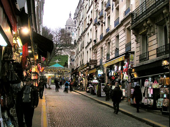 Paris : la rue de Steinkerque.