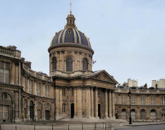 Palais de l'Institut, à Paris.