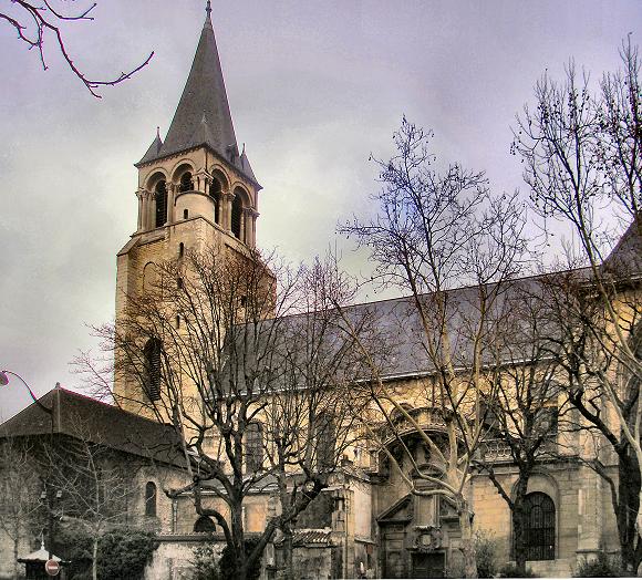 Eglise de Saint-Germain des Prés.