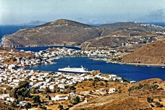 Grèce : île de Patmos.