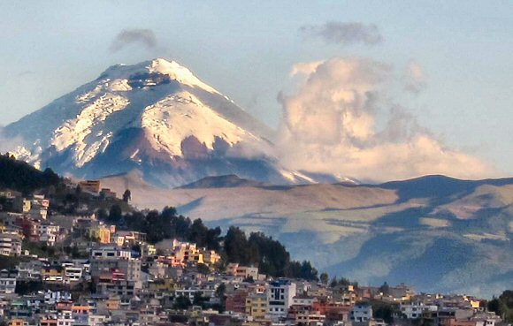 Equateur : le volcan Pichincha.