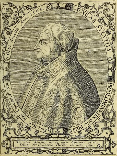 Le pape Pie II.