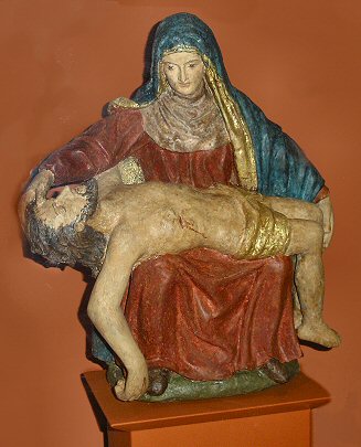 Pieta, dans la cathédrale de Saint-Bertrand-de-Comminges.