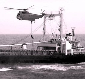 Lutte contre la piraterie dans le golfe d'Aden.