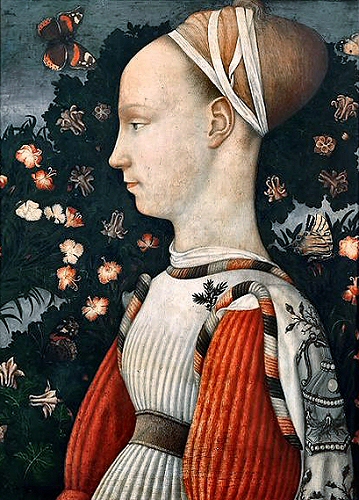Pisanello : la princesse d'Este.