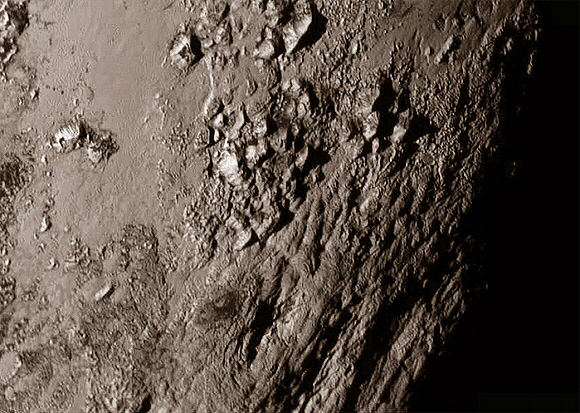 Surface de Pluton.