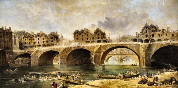 Pont Notre-Dame en 1499.