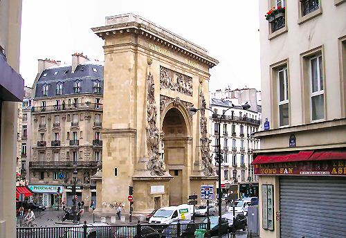 Porte Saint-Denis,  Paris.