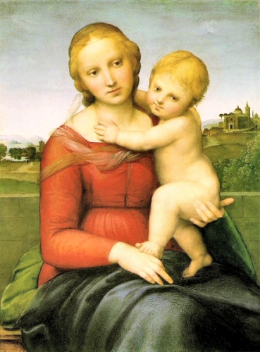 Raphael : Madone  l'enfant.