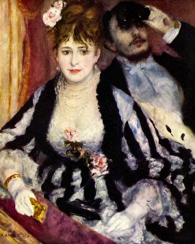 Renoir : la Loge.
