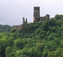 Rhin : le château de Furstenberg.