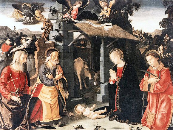 A. Romano : la Nativité.