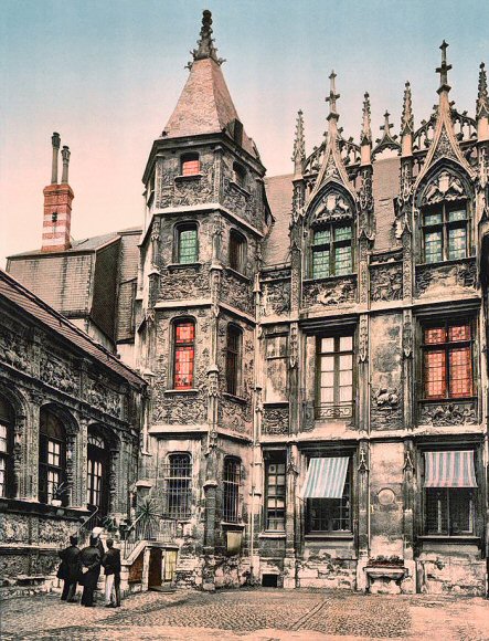 Rouen : htel de Bourgtheroulde au dbut du XXe s..