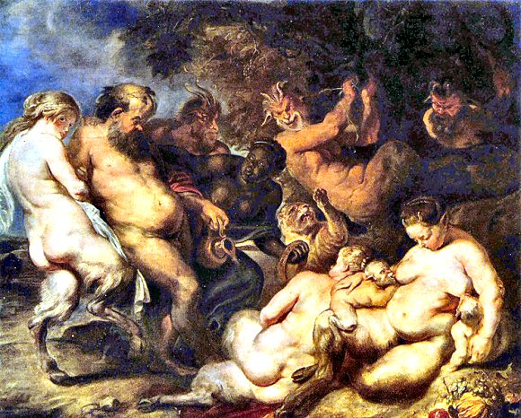 Rubens : Bacchanale.