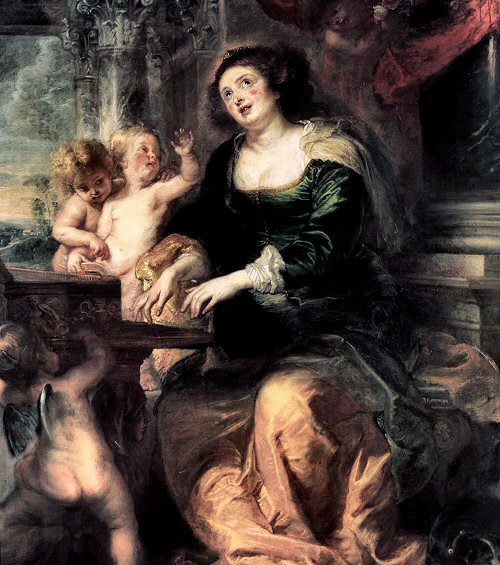 Rubens : Sainte Ccile.