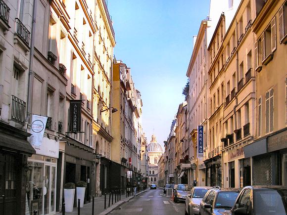 Rue Mazarine,  Paris (6e).