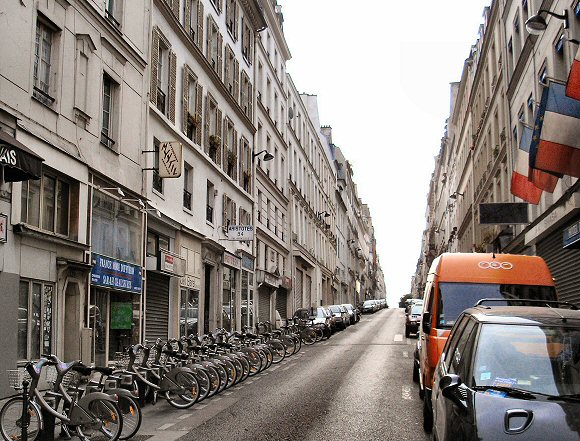 Rue de Meslay,  Paris (3e arrondissement).