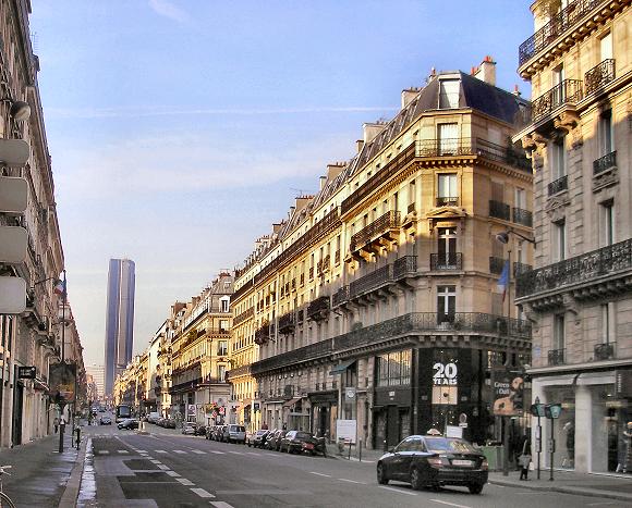Rue de Rennes,  Paris.
