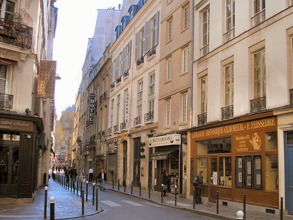 Rue Saint-Andr des Arts,  Paris (6e).