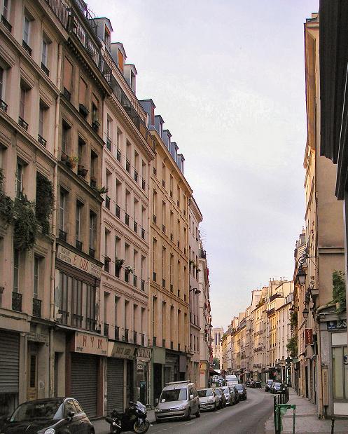 Rue du Temple,  Paris (4e arrondissement).