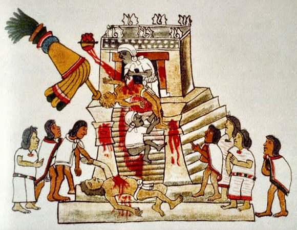 Sacrifice  Huitzilopochtli.