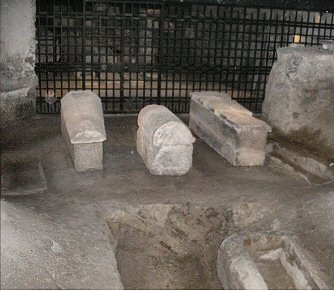 Basilique Saint-Denis : crypte archéologique.