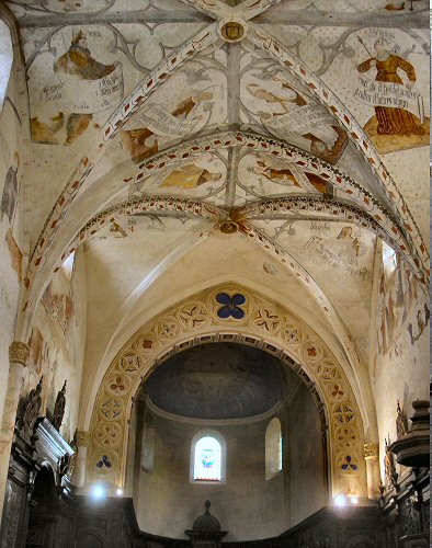 Saint-Lizier : croise d'ogives (Notre-Dame de la sde).
