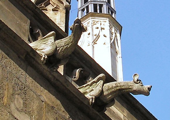 Gargouilles de Saint-Merri, à Paris (4e arrondissement)