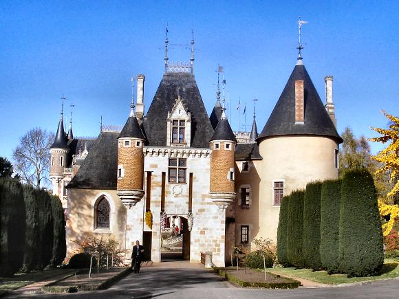 Saint-Florent-sur-Cher : le château.