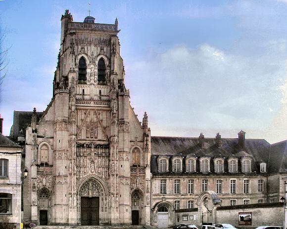 Eglise de Saint-Riquier.