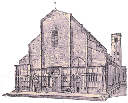 Eglise Saint-Pétrone, à Bologne.