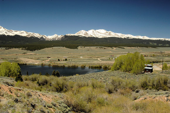 monts Sawatch : les Collegiate Peaks (Colorado).