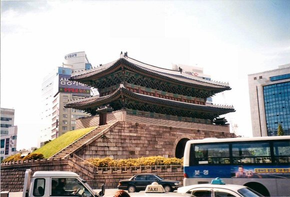 Coree du Sud : la porte du Sud, a Seoul.