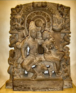 Shiva et Parvati.