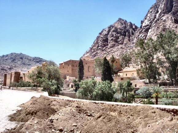 Sinaï : le couvent Sainte Catherine.