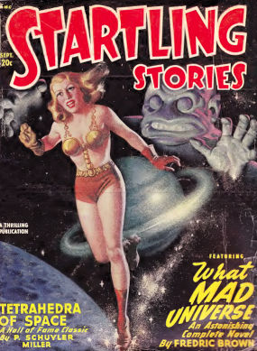 Couverture Startling Stories (septembre 1948).