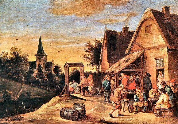 Teniers l'Ancien : Fête de village.
