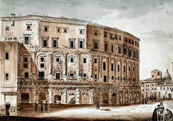 Rome : théâtre de Marcellus.