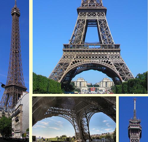 La Tour Eiffel,  Paris.