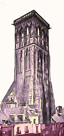 Tours : la tour Charlemagne.