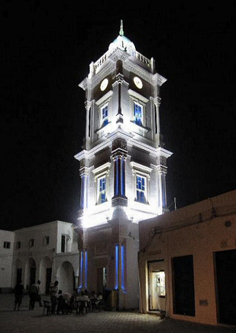 Tour de l'Horloge à Tripoli, en Libye.