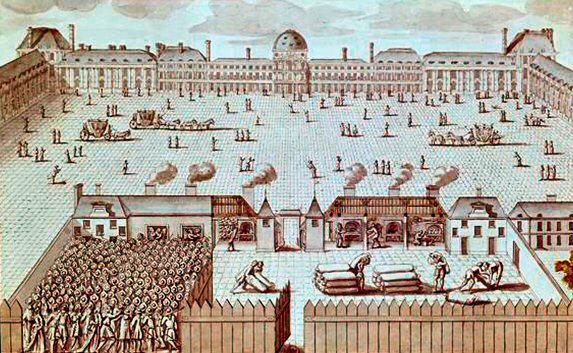 Paris : famine de l'hiver 1709.