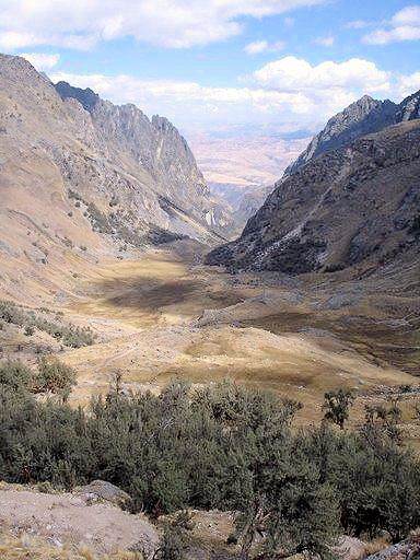 Une vallée des Andes, au Pérou.