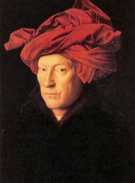 J. Van Eyck : Homme au Turban.